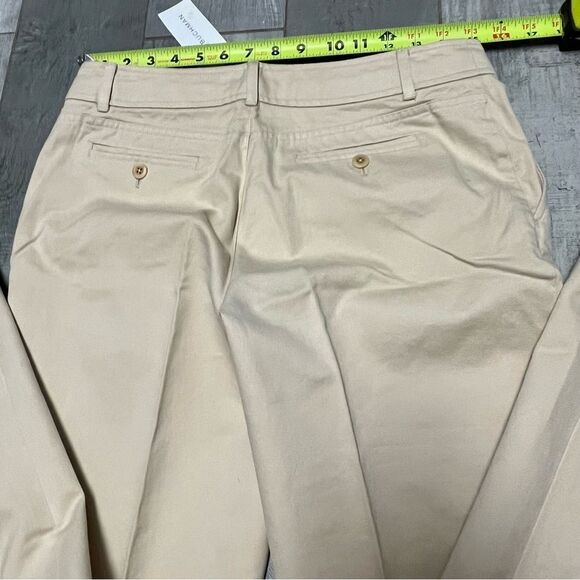 90s Y2K Dana Buchman Cream Pink Floral Painted Embroidered Flare Pant 4 Low Rise - Picture 9 of 15